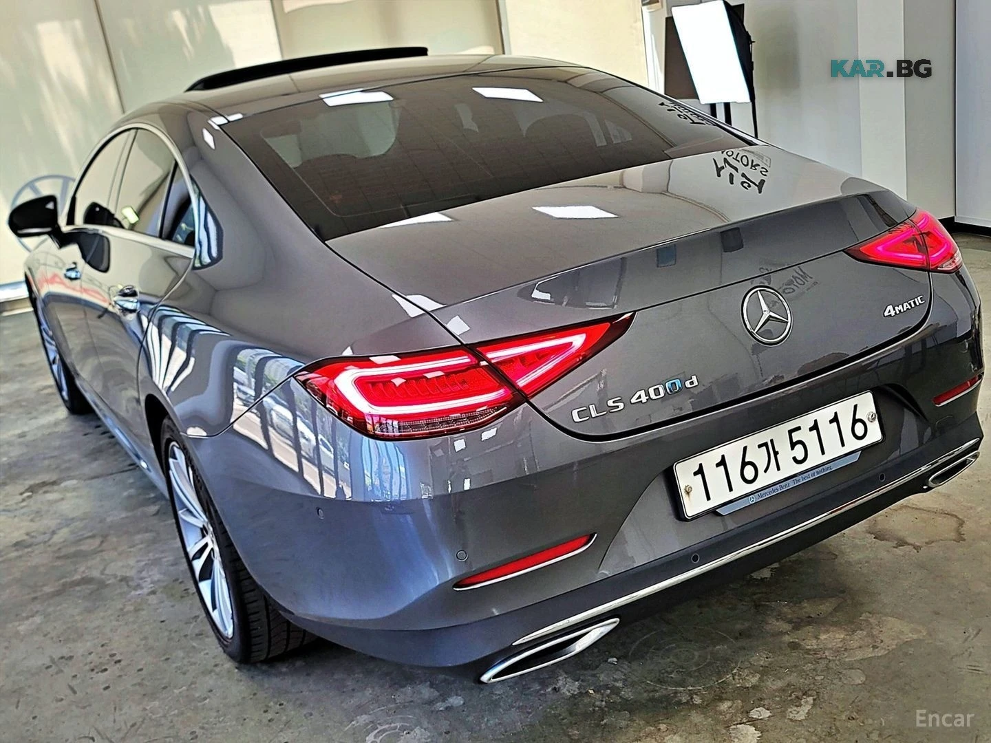 Mercedes-Benz CLS 400 D* 4MATIC* КОЖА* ПОДГРЕВ* ОБДУХВ* BURMASTER* PANO*, снимка 4 - Автомобили и джипове - 55955212