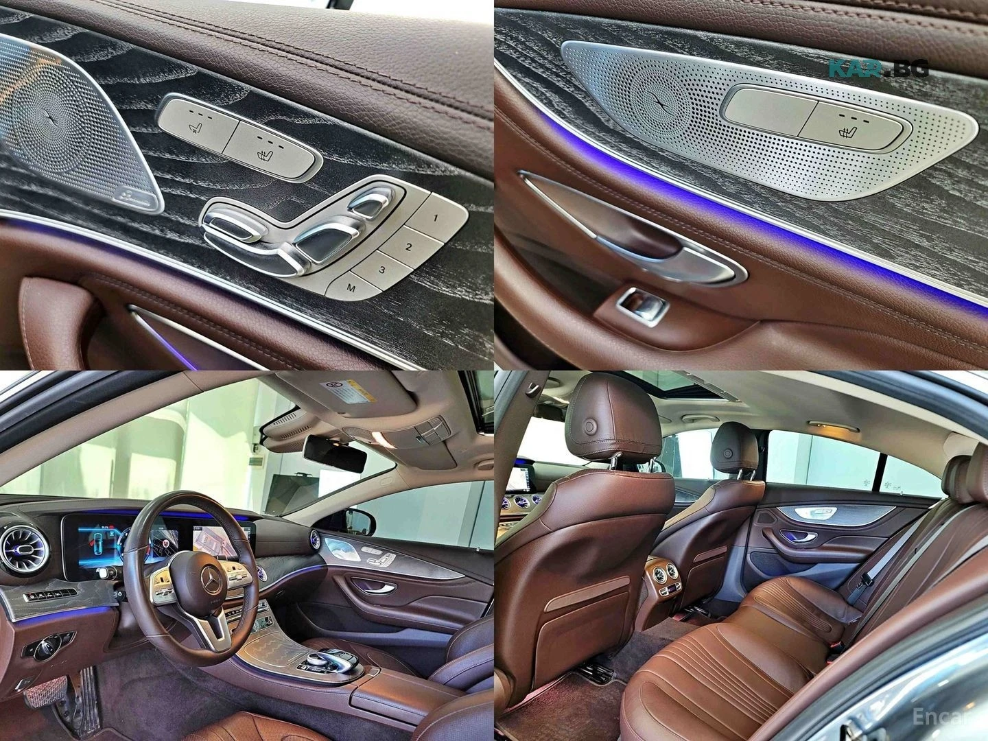 Mercedes-Benz CLS 400 D* 4MATIC* КОЖА* ПОДГРЕВ* ОБДУХВ* BURMASTER* PANO*, снимка 15 - Автомобили и джипове - 55955212
