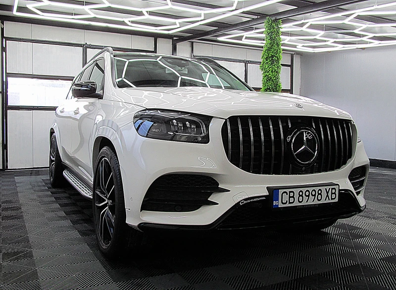 Mercedes-Benz GLS 400 AMG/PANORAMA/7-MESTA/СОБСТВЕН ЛИЗИНГ, снимка 3 - Автомобили и джипове - 52200907