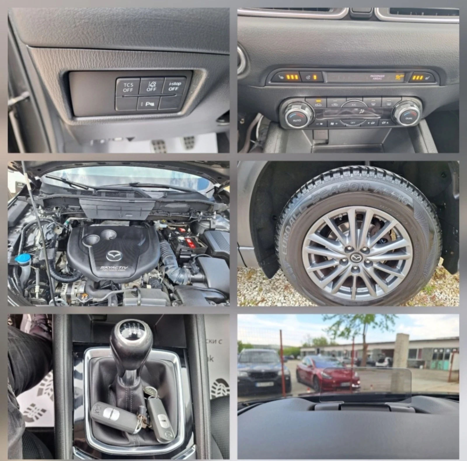 Mazda CX-5 2.2d* НАВИ/КАМЕРА/КСЕНОН/ХЕДЪП/6ск* , снимка 14 - Автомобили и джипове - 54923977