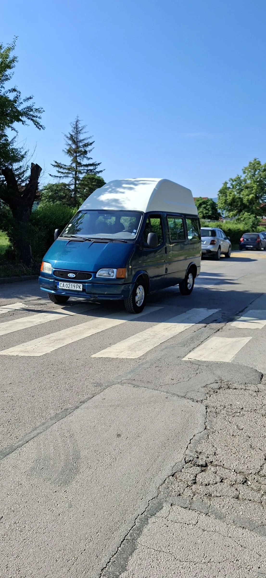 Ford Transit 2.5 86кс. Сменен ангренаж, отличен мотор и скорост