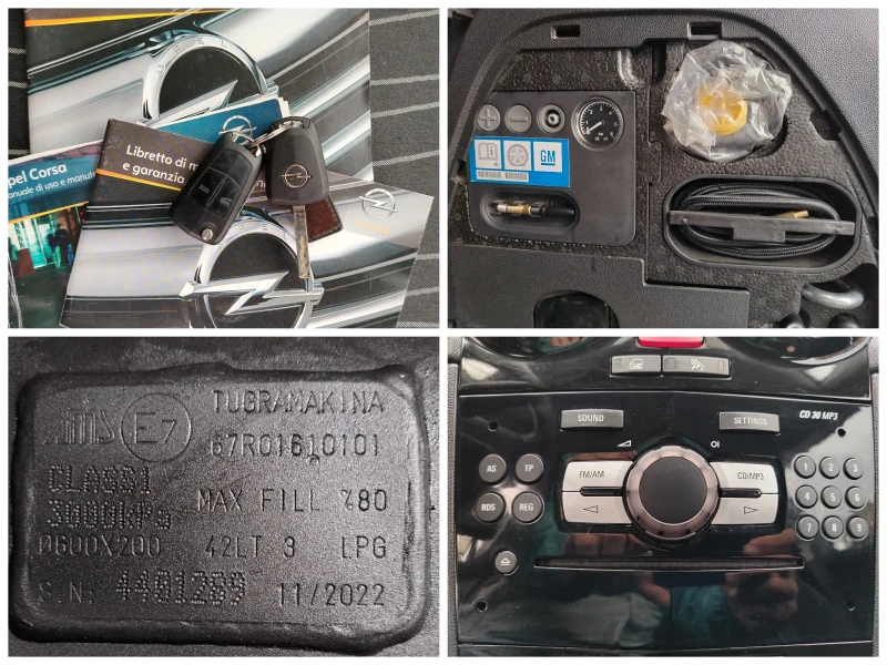 Opel Corsa 1.2i-86к.с/ГАЗОВ ИНЖЕКЦИОН/КЛИМАТИК!!! , снимка 13 - Автомобили и джипове - 52499829