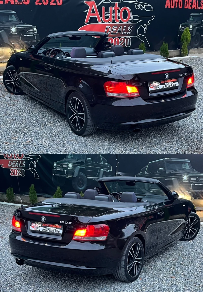BMW 120 2.0D* 177HP* CABRIO* TOP* СОБСТВЕН ЛИЗИНГ, снимка 6 - Автомобили и джипове - 52998355