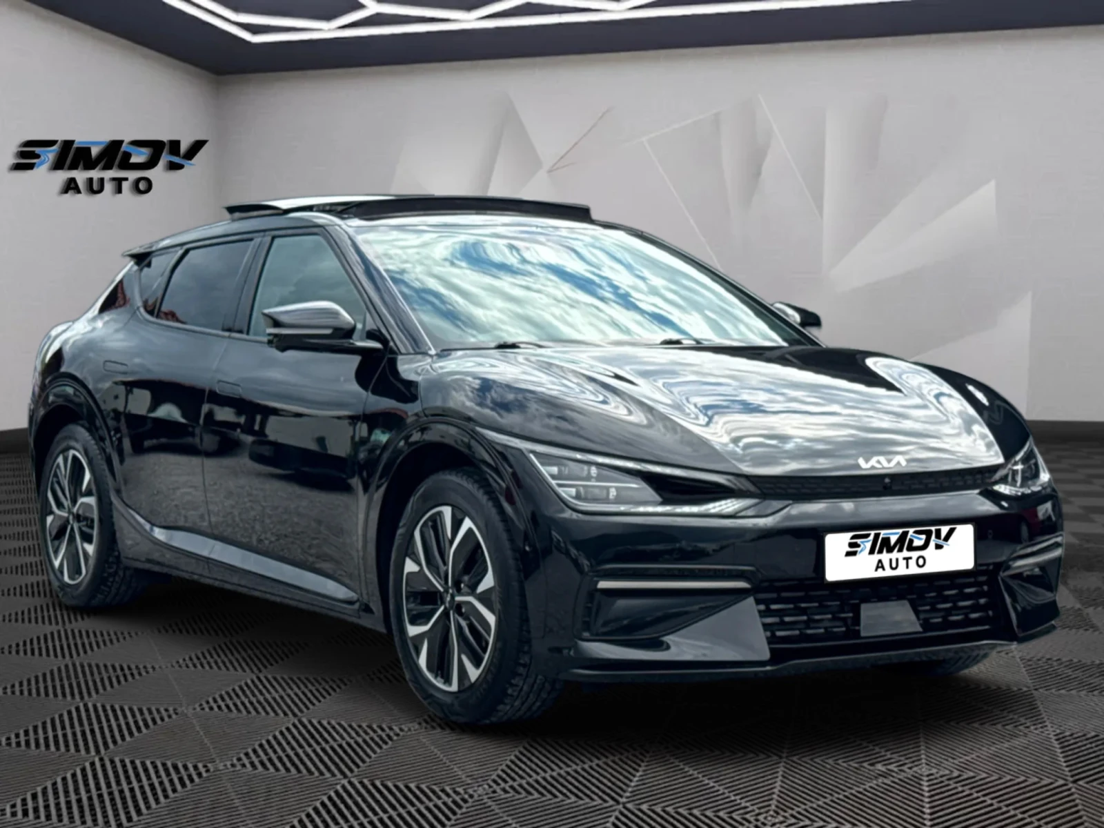Kia EV6 GT-LINE 77.4KWH RWD ПАНОРАМА ДИСТРОНИК HEAD-UP , снимка 3 - Автомобили и джипове - 54633307