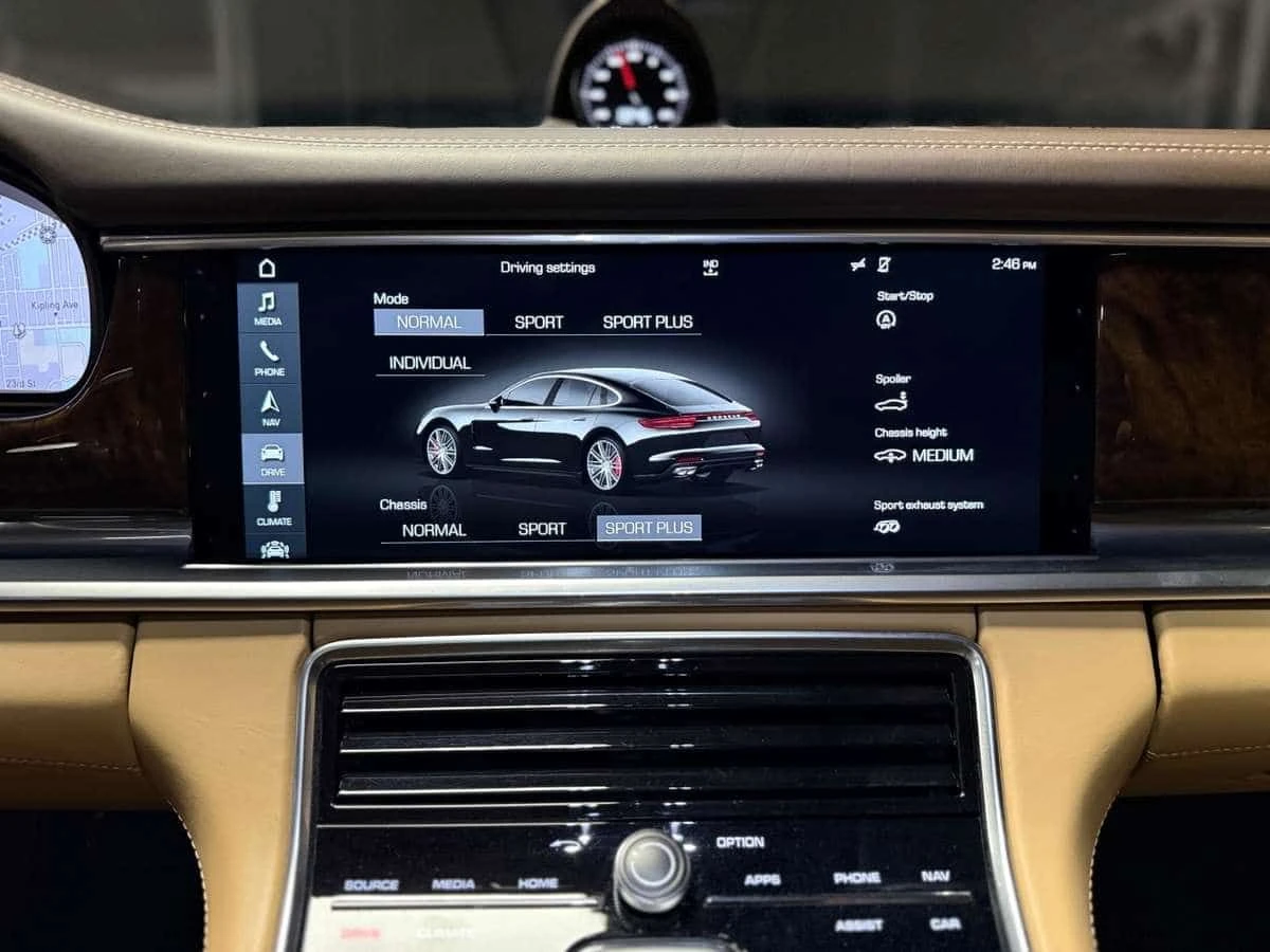 Porsche Panamera TURBO ЗАВИВАЩ МОСТ CARFAX, снимка 13 - Автомобили и джипове - 55614916