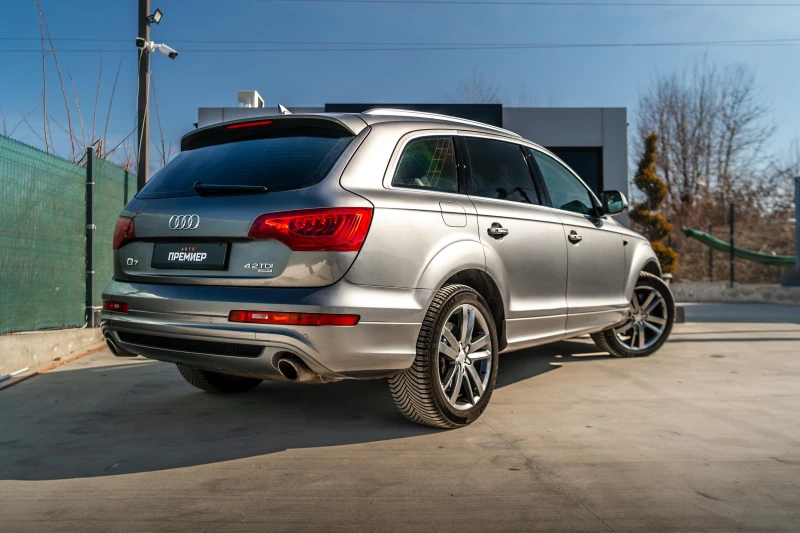 Audi Q7 4.2TDI - S LINE - 6М ГАРАНЦИЯ - РЕАЛНИ КИЛОМЕТРИ!!, снимка 3 - Автомобили и джипове - 49057509