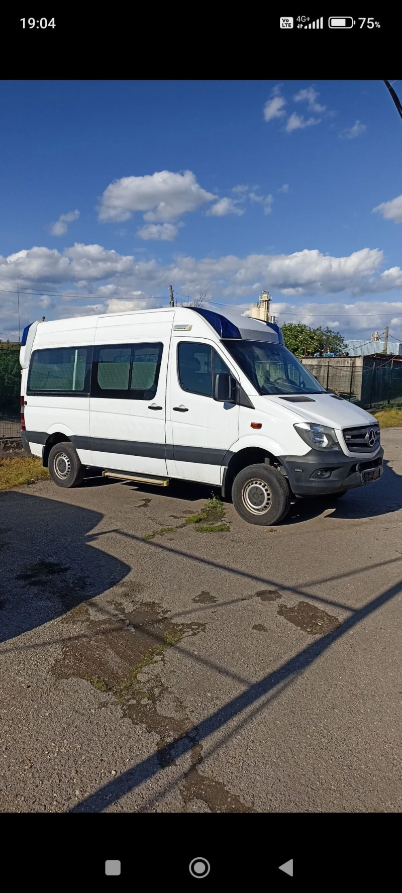 Mercedes-Benz Sprinter 316 4Х4 евро 6, снимка 4 - Бусове и автобуси - 52256908