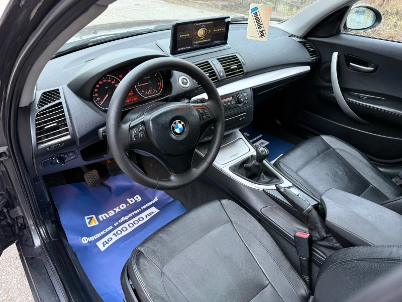 BMW 120 d* 163кс* НАВИ* КОЖА* КСЕНОН, снимка 9 - Автомобили и джипове - 48199954