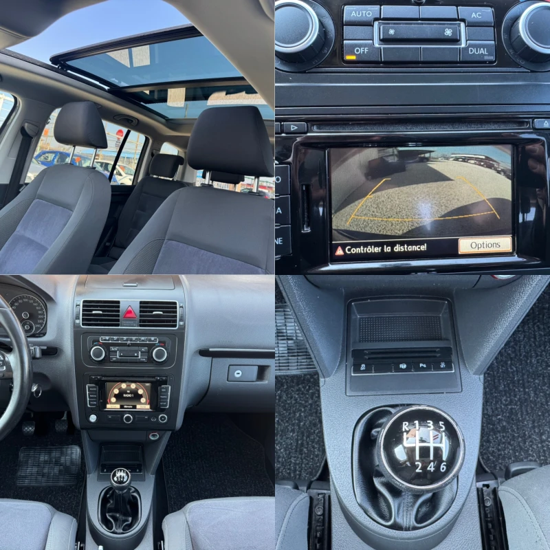 VW Touran 2.0TDI* PANORAMA* 6sk* KARAT* HI-LINE* KAMERA* LIZ, снимка 9 - Автомобили и джипове - 49359338