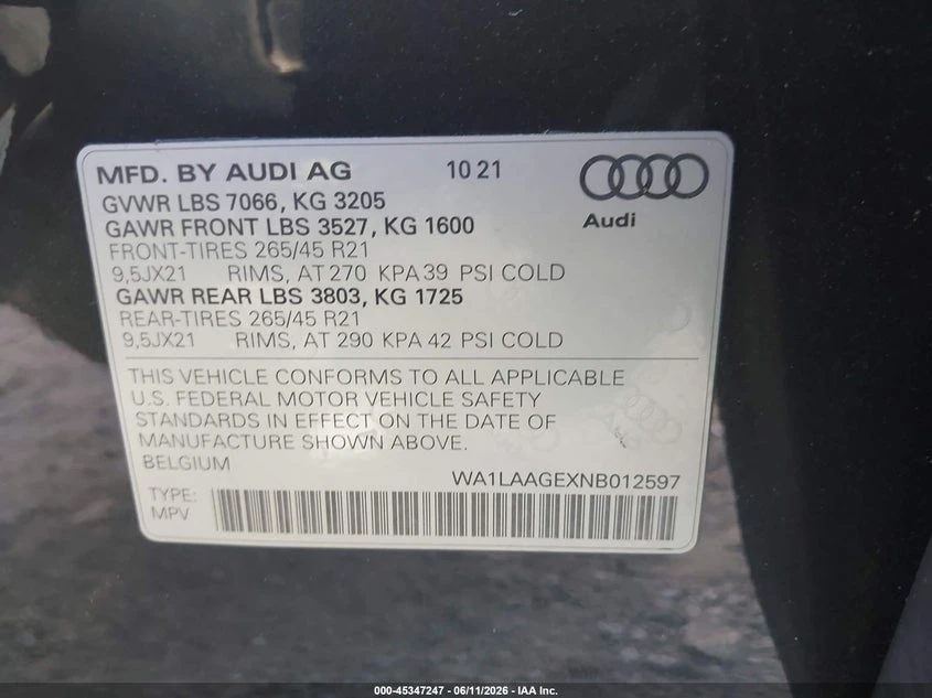 Audi E-Tron Premium Plus Quattro, снимка 9 - Автомобили и джипове - 55140025