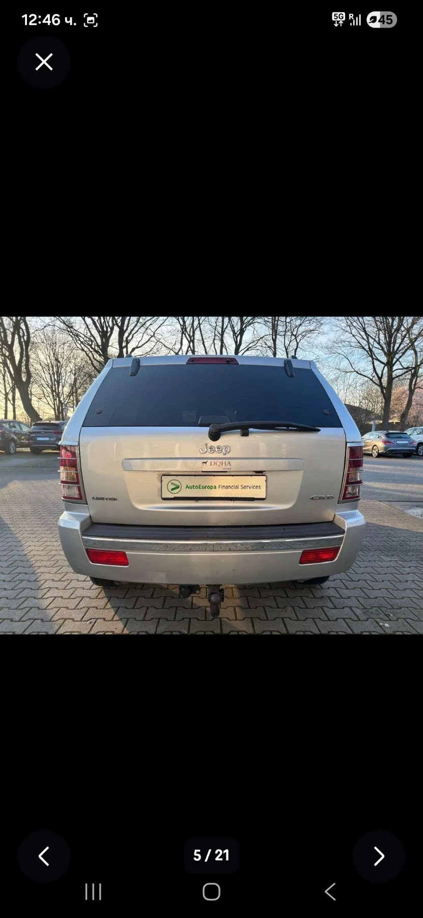 Jeep Grand cherokee 3.0CRDI V6 GERMANY ТОП СЪСТОЯНИЕ БЕЗ РЪЖДА !!!, снимка 5 - Автомобили и джипове - 54205580