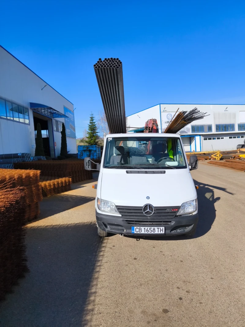 Mercedes-Benz 413 Кран самосвал, снимка 5 - Бусове и автобуси - 48373986