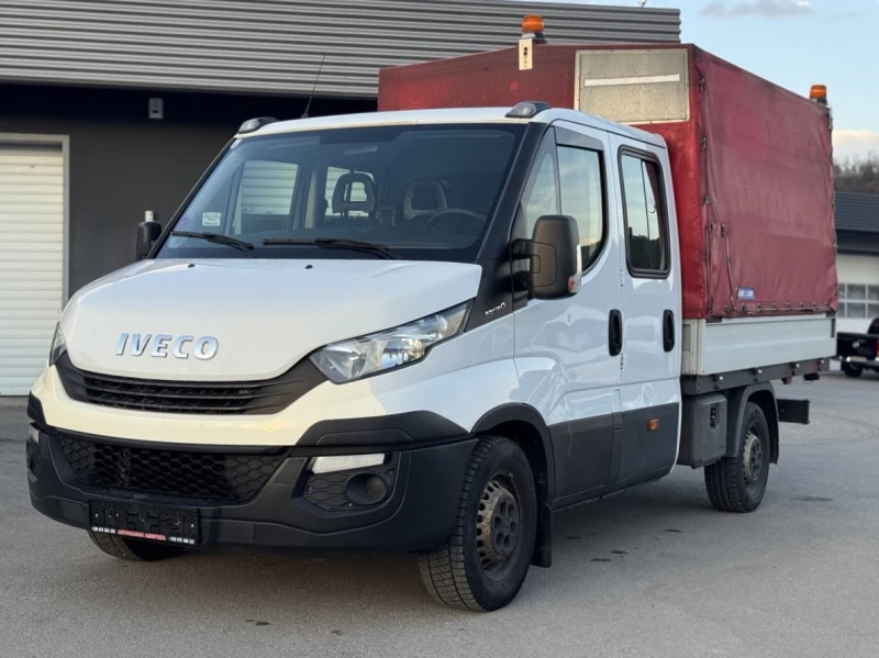 Iveco Daily 3.0TDI, ДВОЙНА КАБИНА, 7 МЕСТА -10%&#8252;&#65039;, снимка 3 - Бусове и автобуси - 52504030