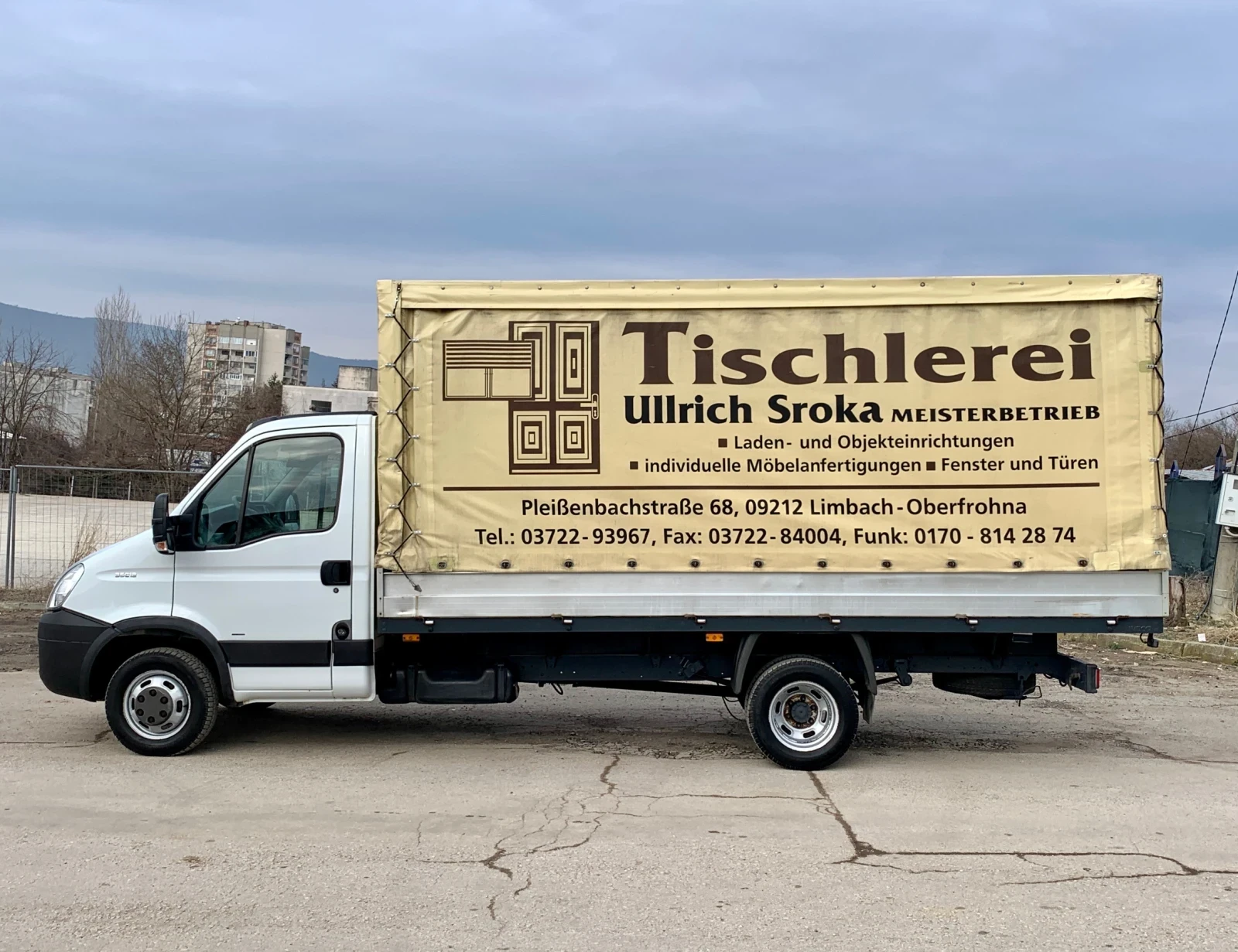 Iveco Daily 114 ХИЛ.КМ* 5м. ДЪЛЖИНА* БРЕЗЕНТ+ ЩОРА - 4.10 МЕЖД - изображение 4