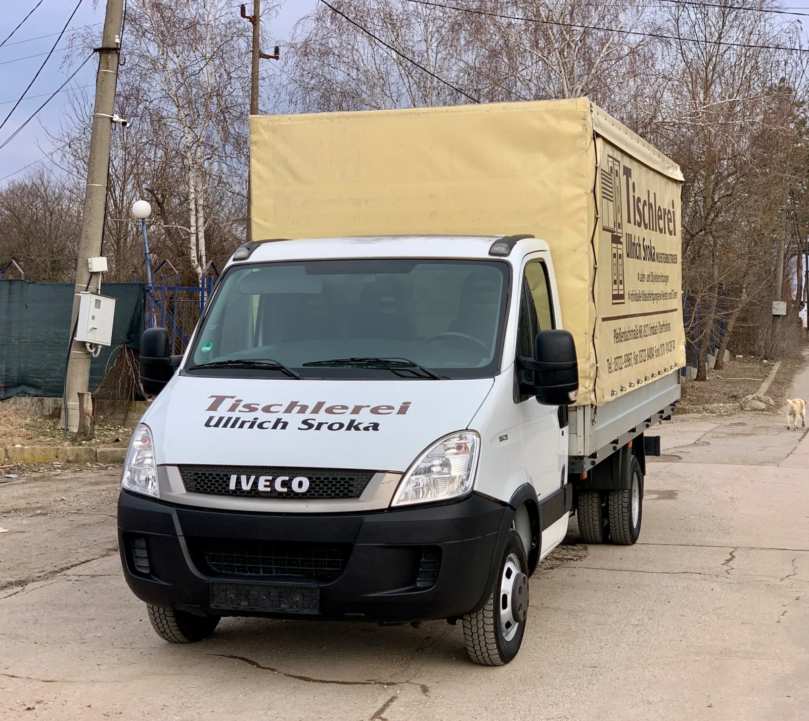 Iveco Daily 114 ХИЛ.КМ* 5м. ДЪЛЖИНА* БРЕЗЕНТ+ ЩОРА - 4.10 МЕЖД - изображение 2