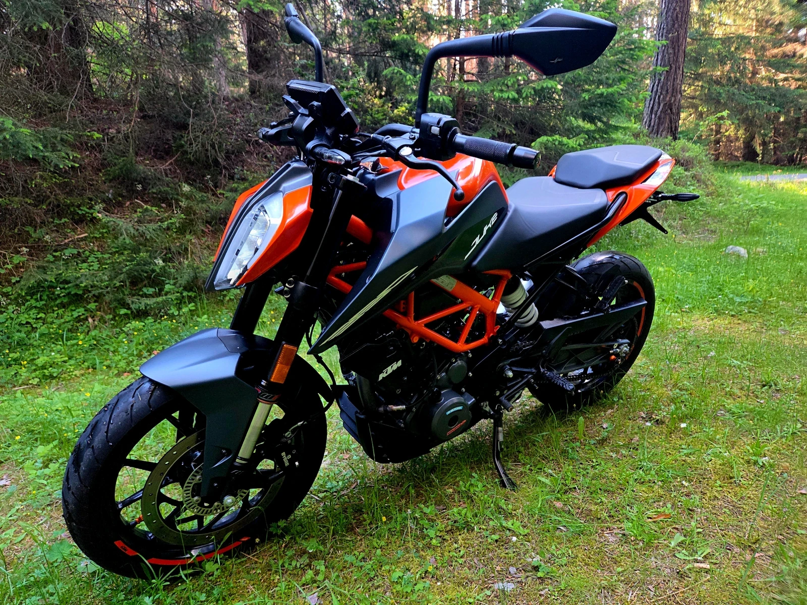 Ktm Duke 390i , ABS, TC, BLUETOOTH, А2, LED, TOP!!!, снимка 14 - Мотоциклети и мототехника - 54973640