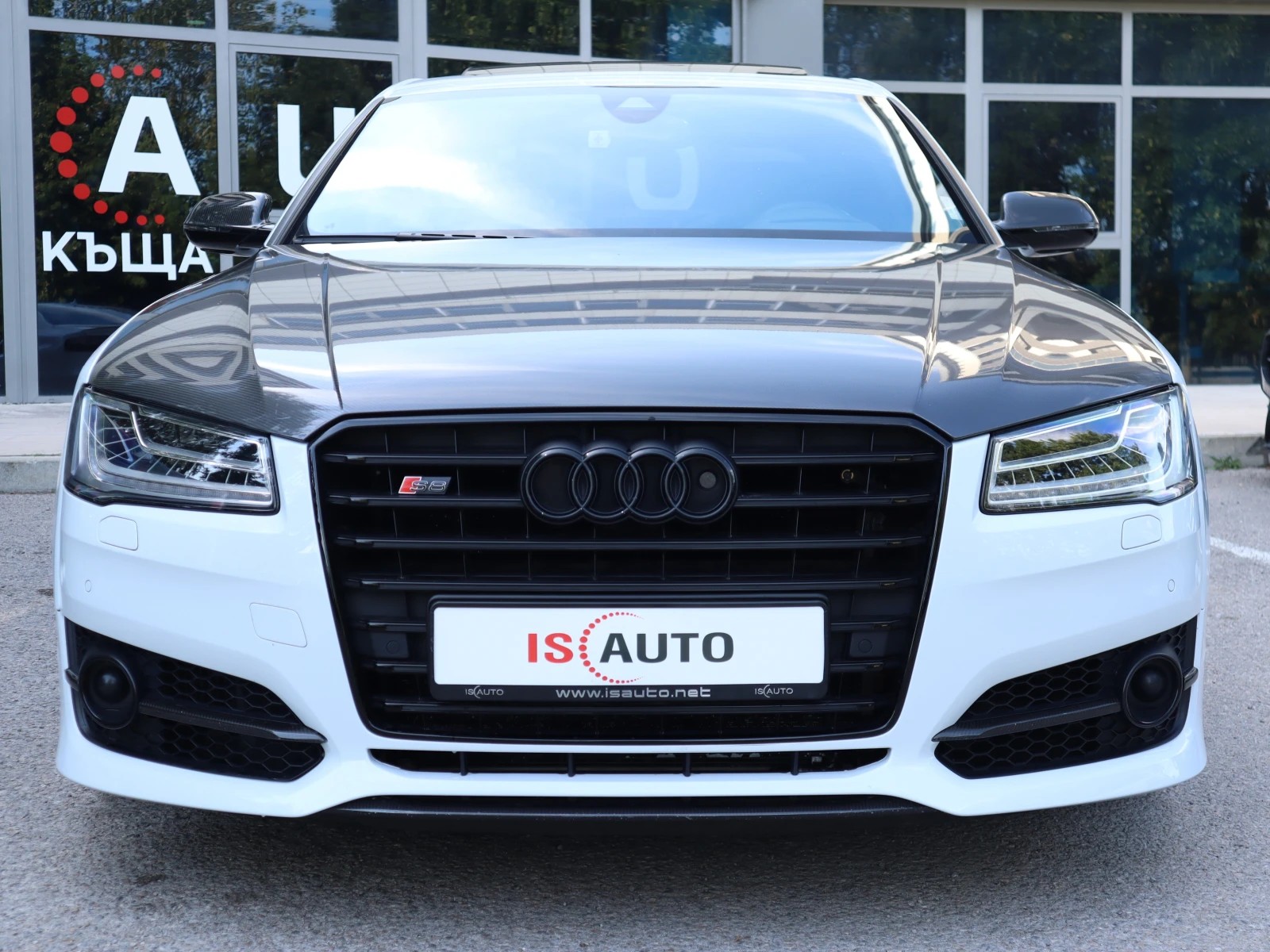 Audi S8 PLUS/EXCLUSIVE/HuD/Night/Обдухване/Керамика/BOSE - изображение 2