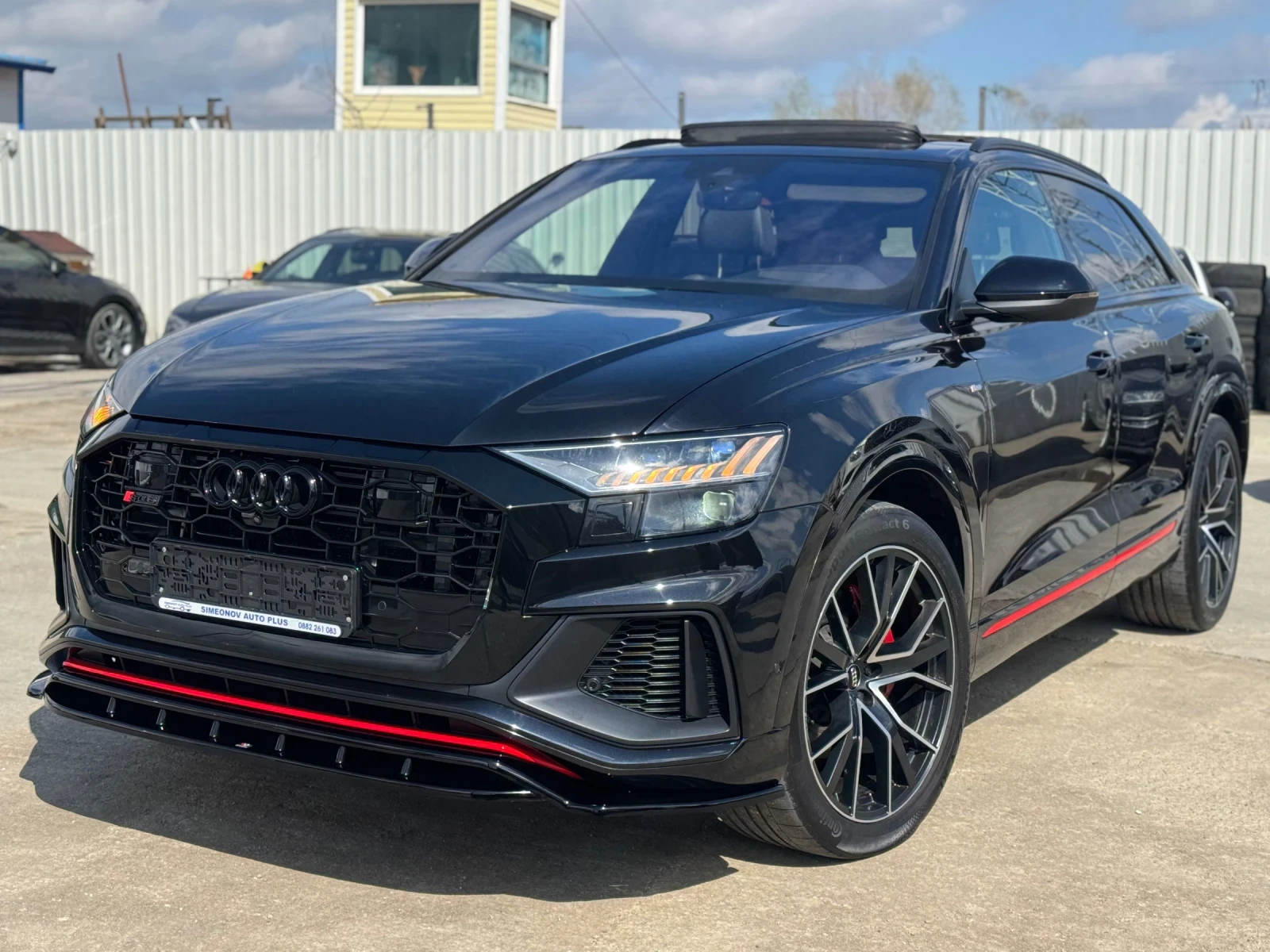 Audi SQ8 50TDI MATRIX CAM360 ПАНОРАМА ВАКУУМ ЦЕНА С ДДС, снимка 2 - Автомобили и джипове - 50613259