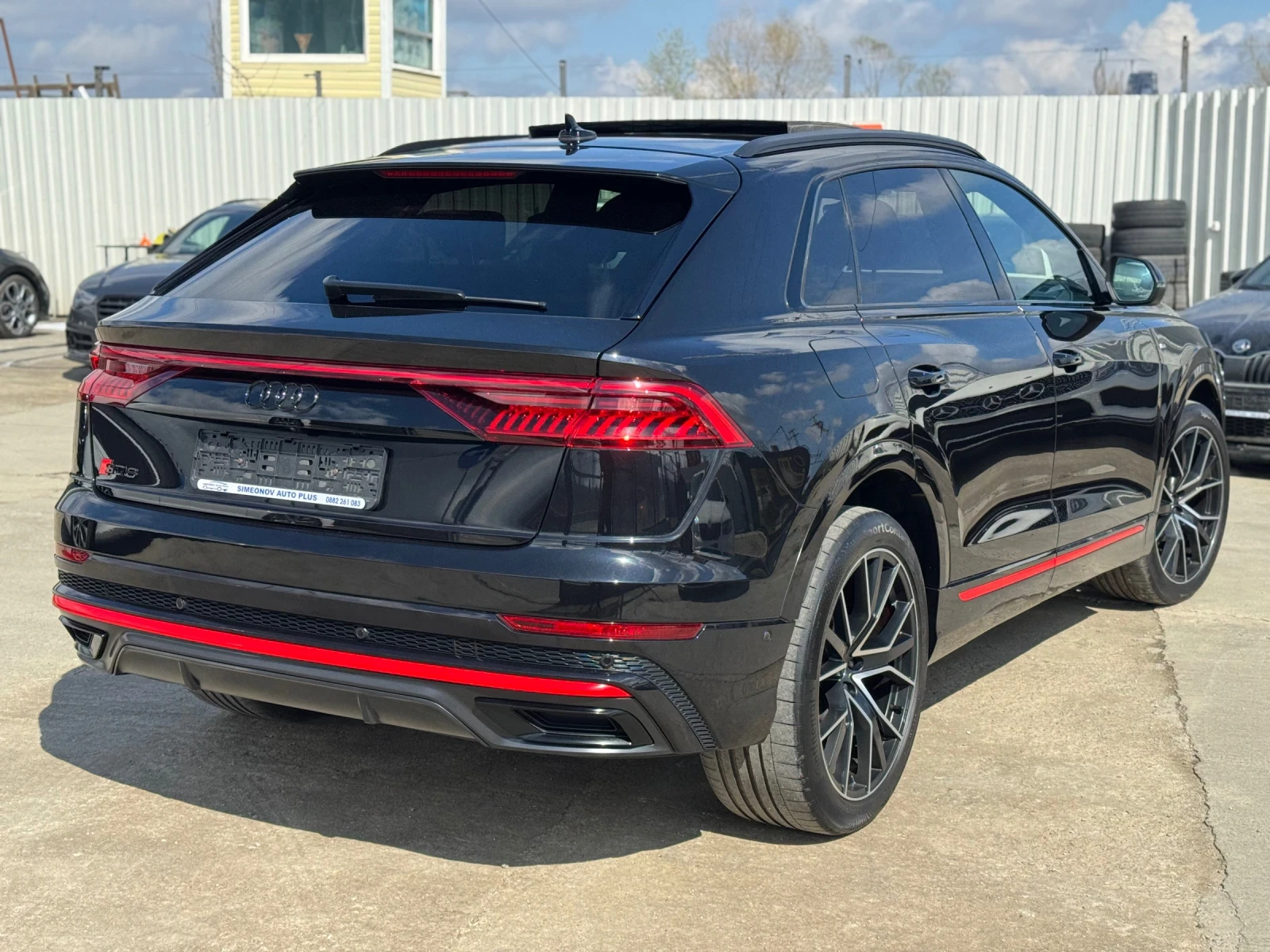 Audi SQ8 50TDI MATRIX CAM360 ПАНОРАМА ВАКУУМ ЦЕНА С ДДС, снимка 8 - Автомобили и джипове - 50613259