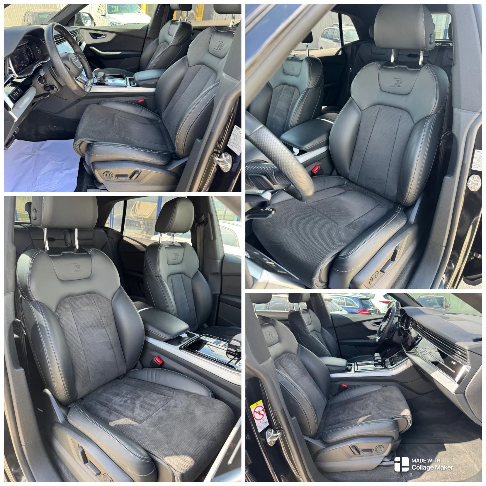 Audi SQ8 50TDI MATRIX CAM360 ПАНОРАМА ВАКУУМ ЦЕНА С ДДС, снимка 10 - Автомобили и джипове - 50613259