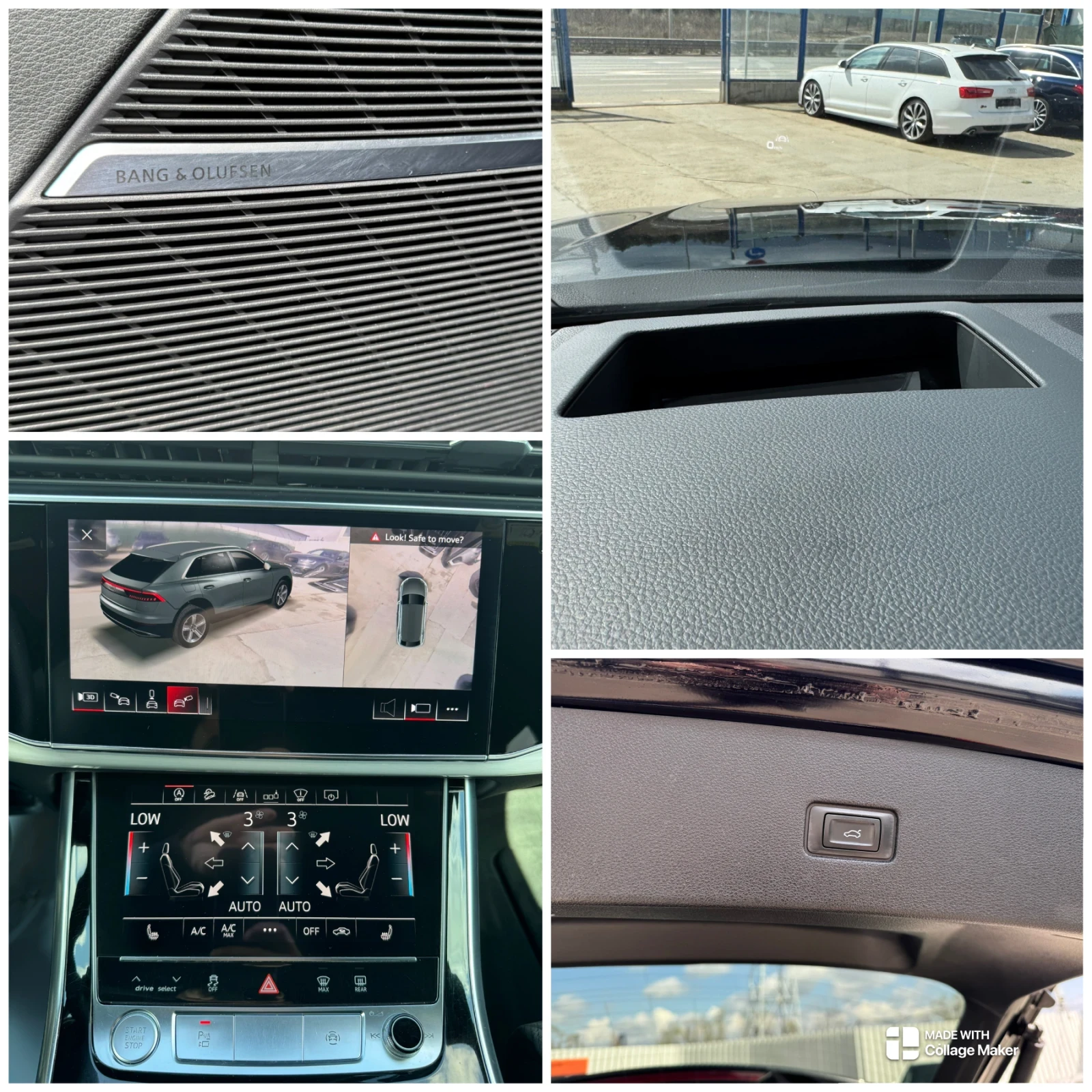 Audi SQ8 50TDI MATRIX CAM360 ПАНОРАМА ВАКУУМ ЦЕНА С ДДС, снимка 15 - Автомобили и джипове - 50613259