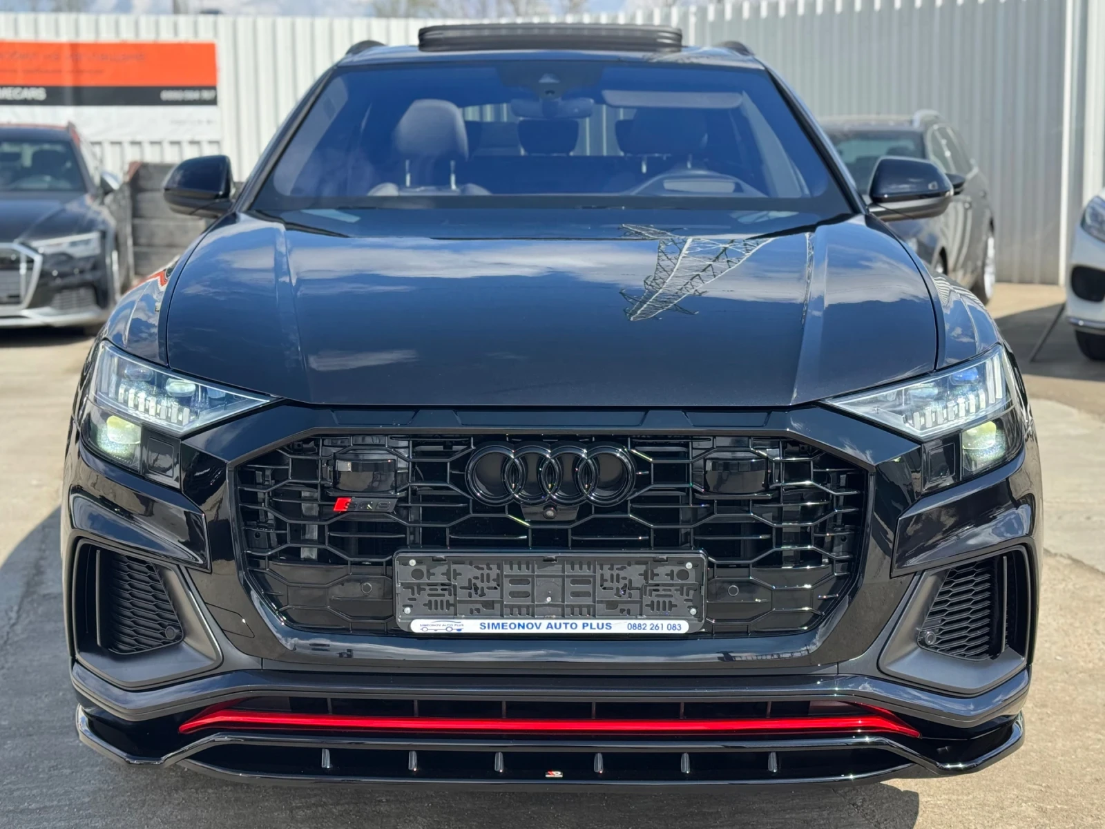 Audi SQ8 50TDI MATRIX CAM360 ПАНОРАМА ВАКУУМ ЦЕНА С ДДС, снимка 3 - Автомобили и джипове - 50613259