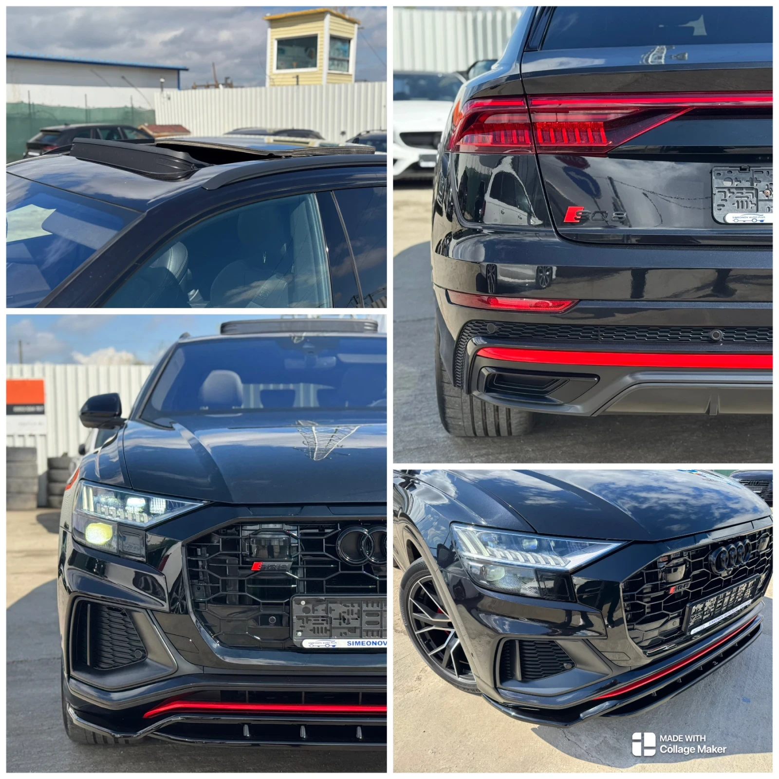 Audi SQ8 50TDI MATRIX CAM360 ПАНОРАМА ВАКУУМ ЦЕНА С ДДС, снимка 9 - Автомобили и джипове - 50613259