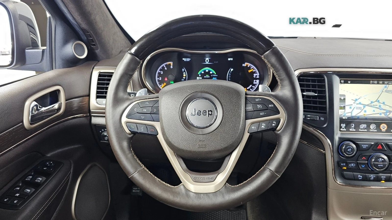 Jeep Grand cherokee SUMMIT* 4X4* 8ZF* DISTRONIC* HARMAN* PANO* ОБДУХ* , снимка 6 - Автомобили и джипове - 55993000