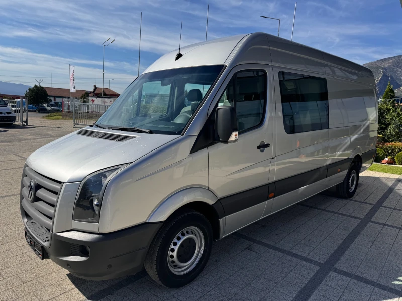 VW Crafter 2.5TDI 163к.с. MAXI 6-местен Клима , снимка 3 - Бусове и автобуси - 47450935