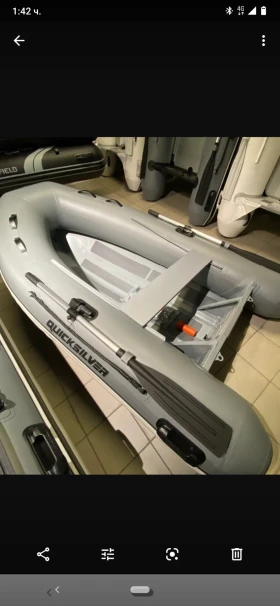 Надуваема лодка Quicksilver AUL RIB 270, снимка 3