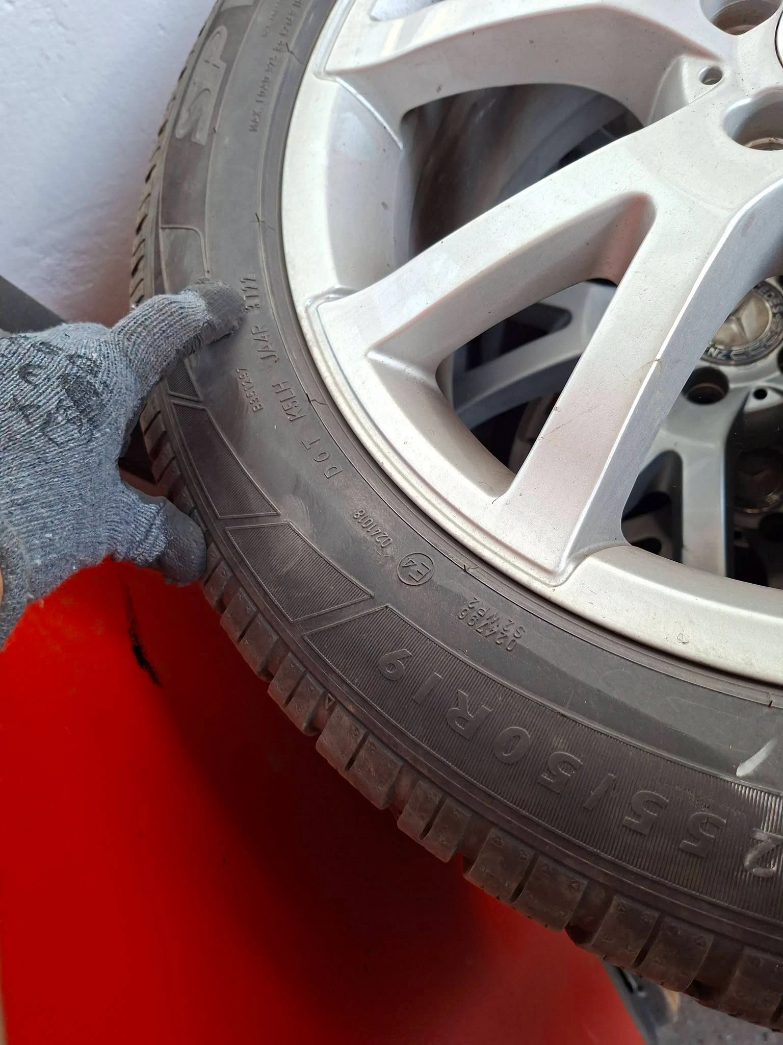 Гуми с джанти Dunlop 255/50R19, снимка 5 - Гуми и джанти - 56049927