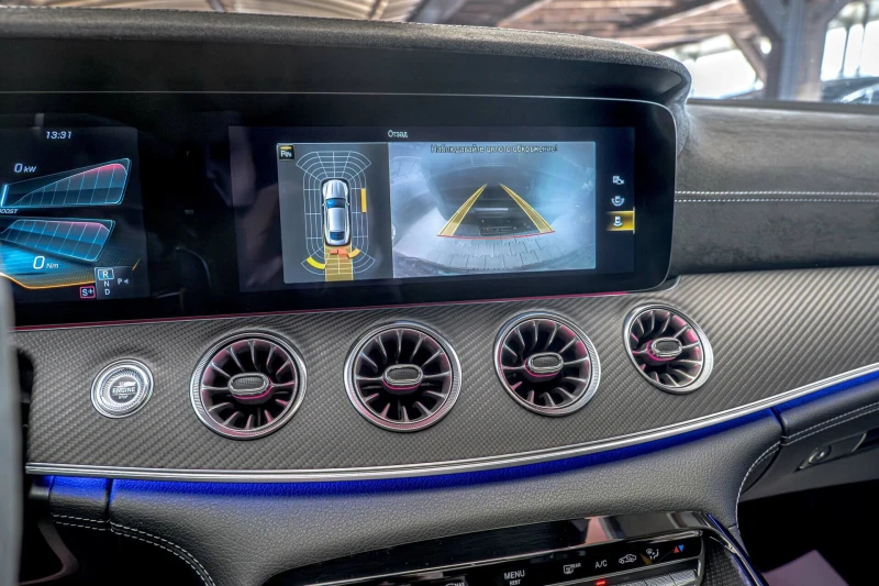Mercedes-Benz AMG GT 63S/4Matic/Burmester/Камера/AMG Ride Control+ /Amb, снимка 12 - Автомобили и джипове - 52908592