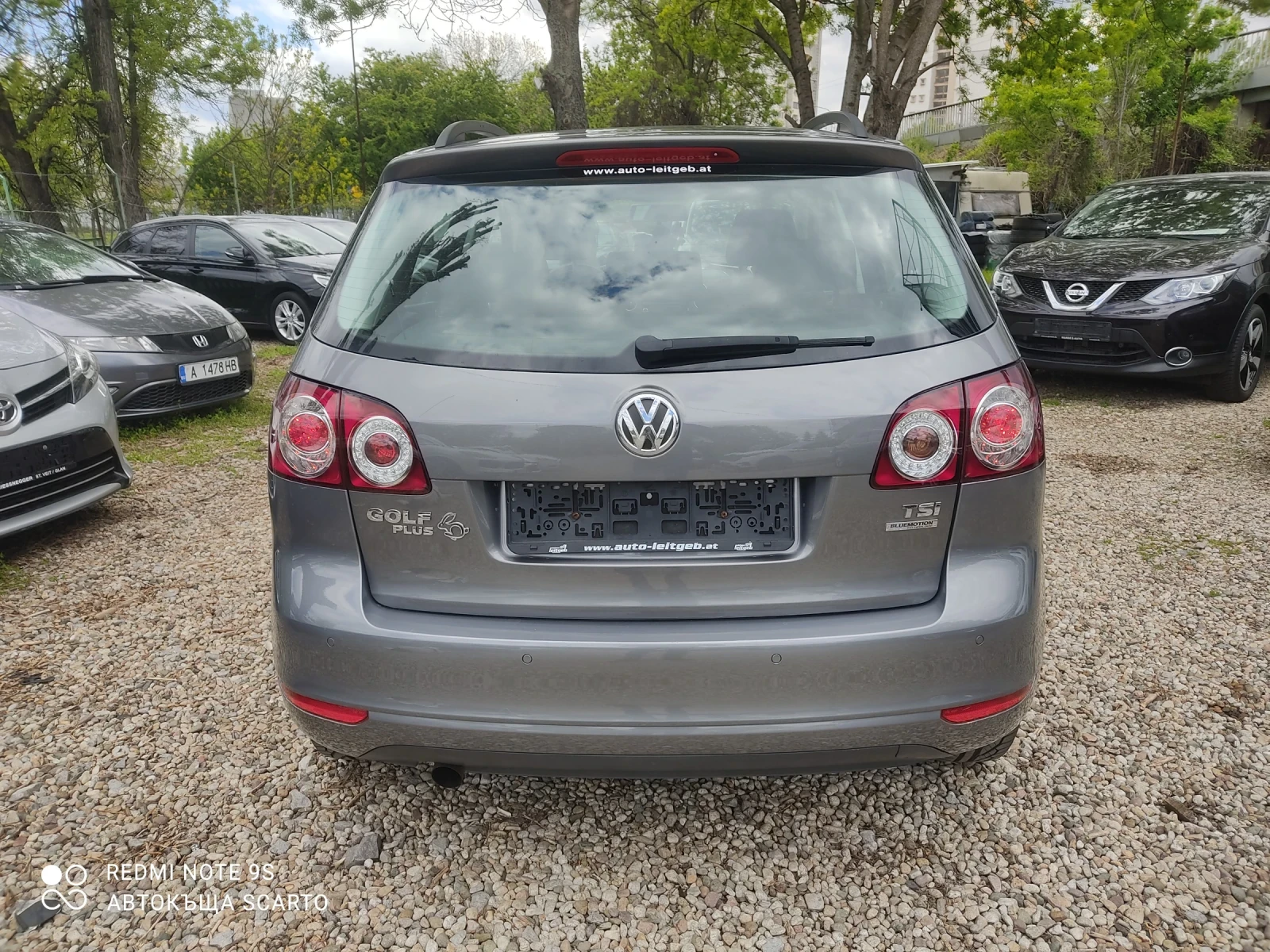 VW Golf Plus 1.2/105кс, 2012г, 160000км, нова верига!, снимка 5 - Автомобили и джипове - 54397734