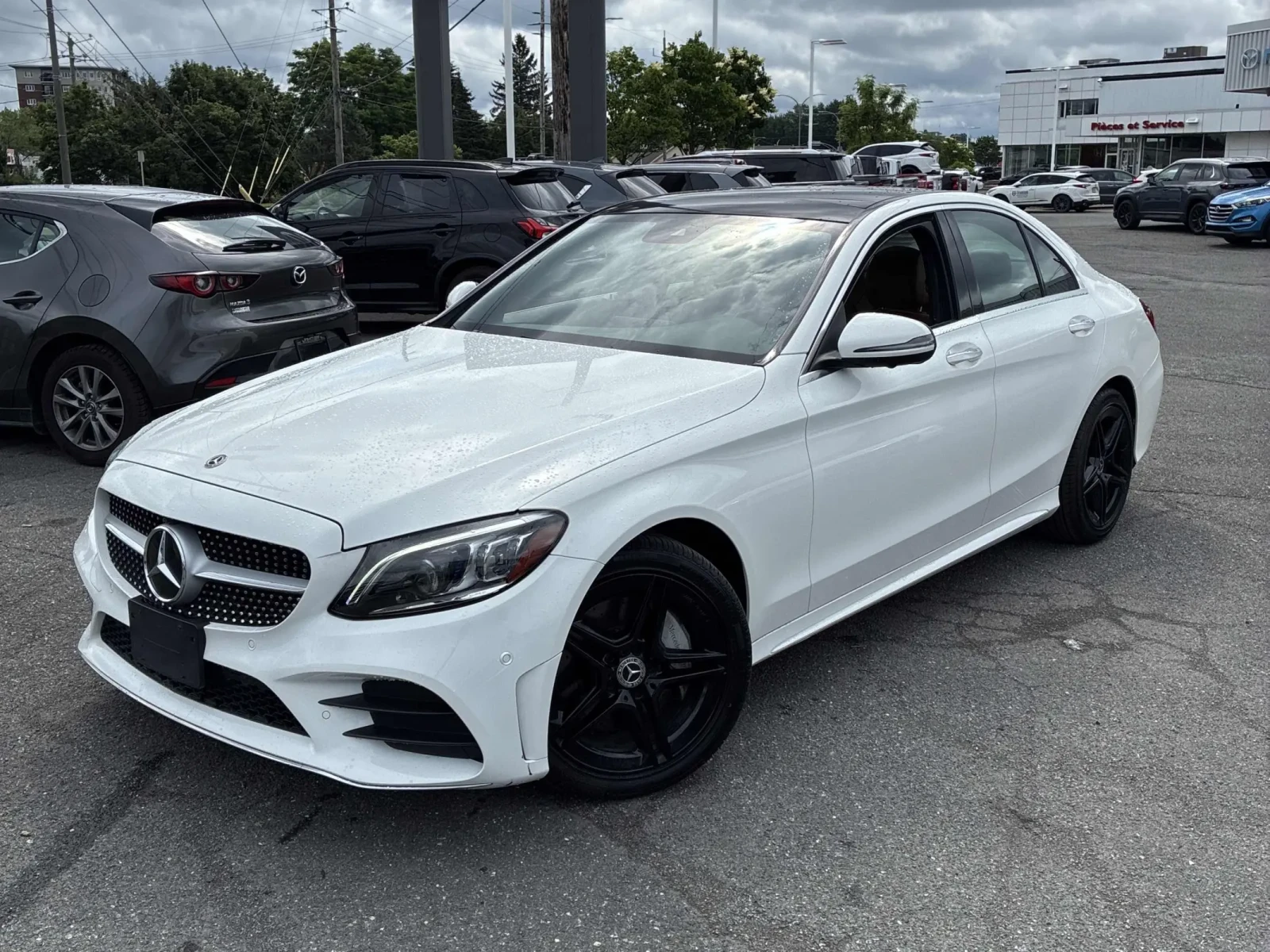 Mercedes-Benz C 300 ПАНОРАМА * ПОДГРЕВИ * CARFAX * АВТО КРЕДИТ * 