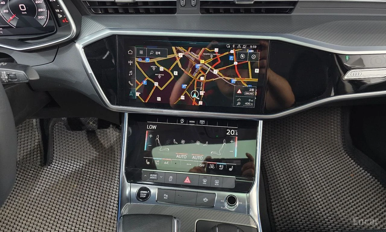 Audi A6 45TFSI* MATRIX* S* LINE* ОБДУХВАНЕ* ХЕДЪП* LANE* A, снимка 8 - Автомобили и джипове - 55247735