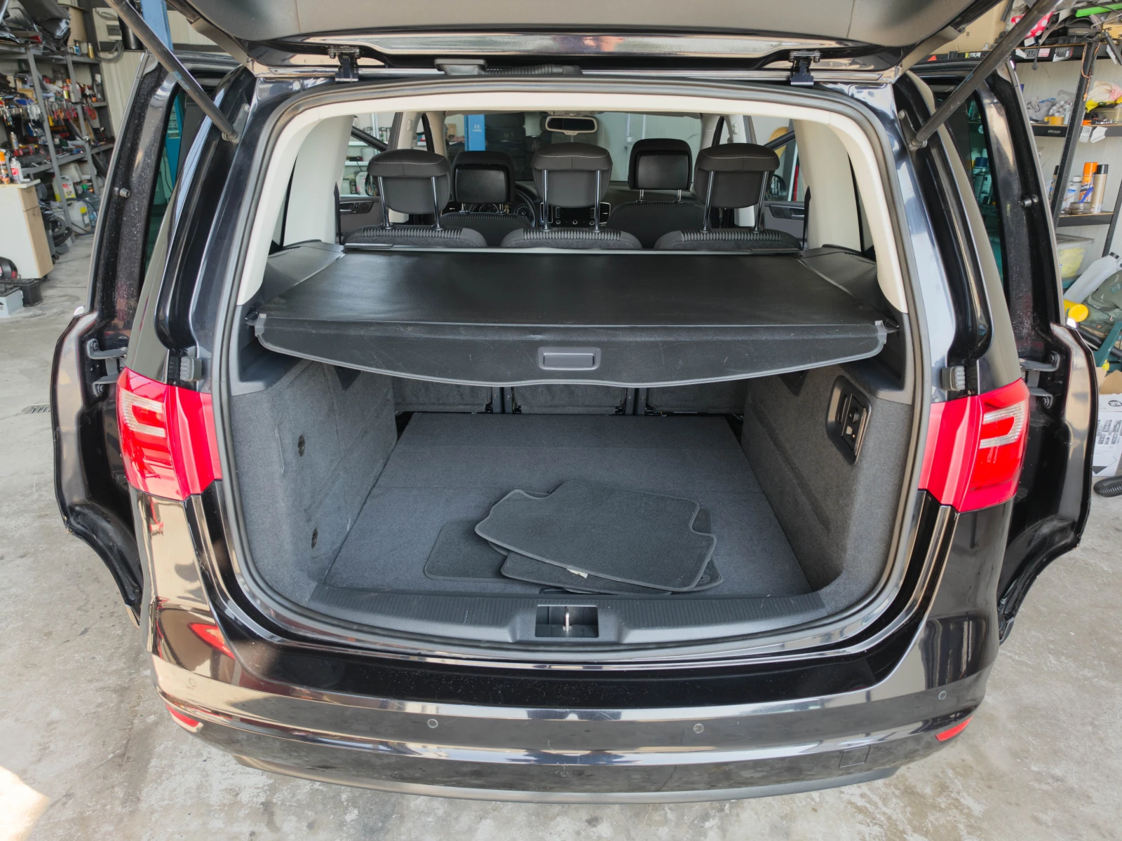 Seat Alhambra 2.0* TDI* 140кс* , снимка 8 - Автомобили и джипове - 55784138