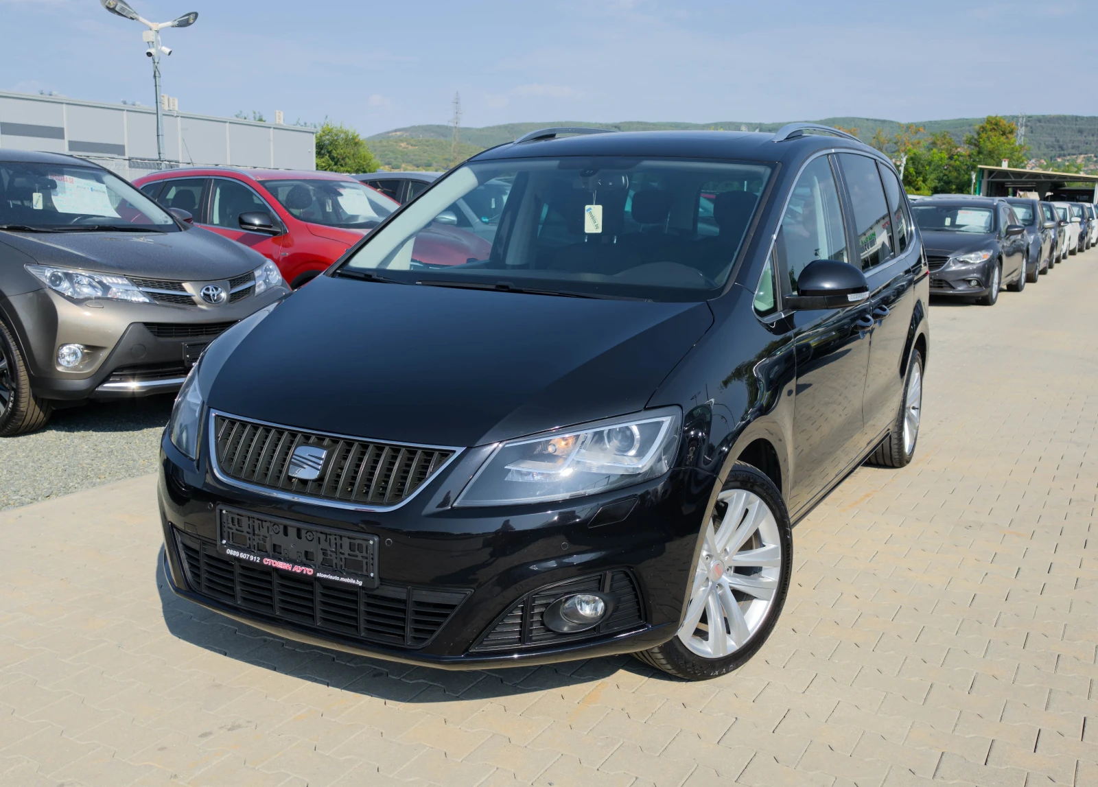Seat Alhambra 2.0* TDI* 140кс* , снимка 14 - Автомобили и джипове - 55784138