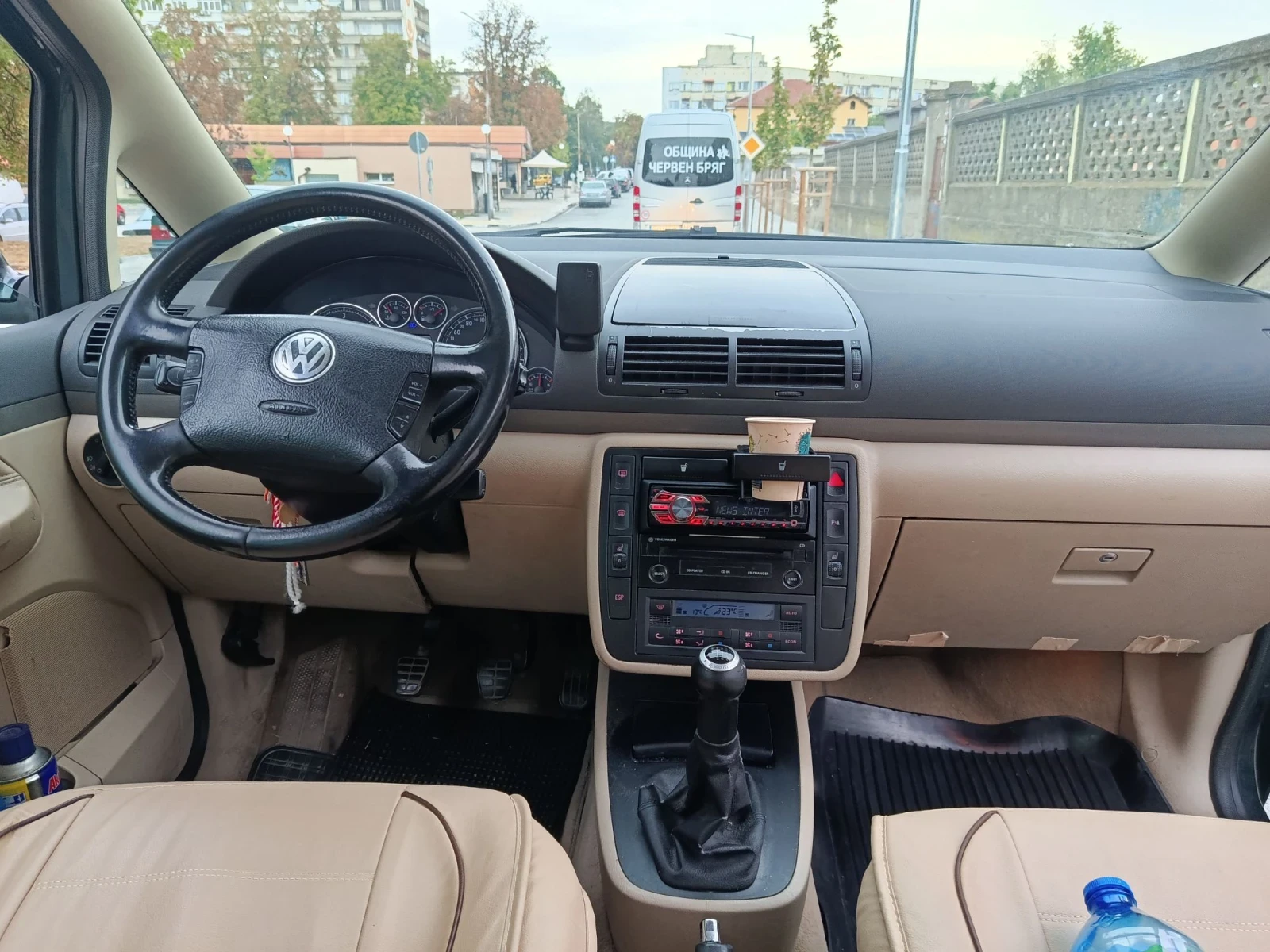 VW Sharan М-7, снимка 9 - Автомобили и джипове - 56219314