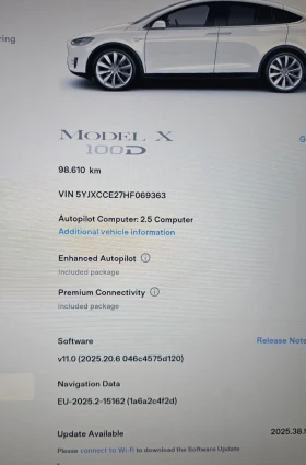Tesla Model X X100D Гаранция - 54900 лв. / 28069.92 € - 45013196 15