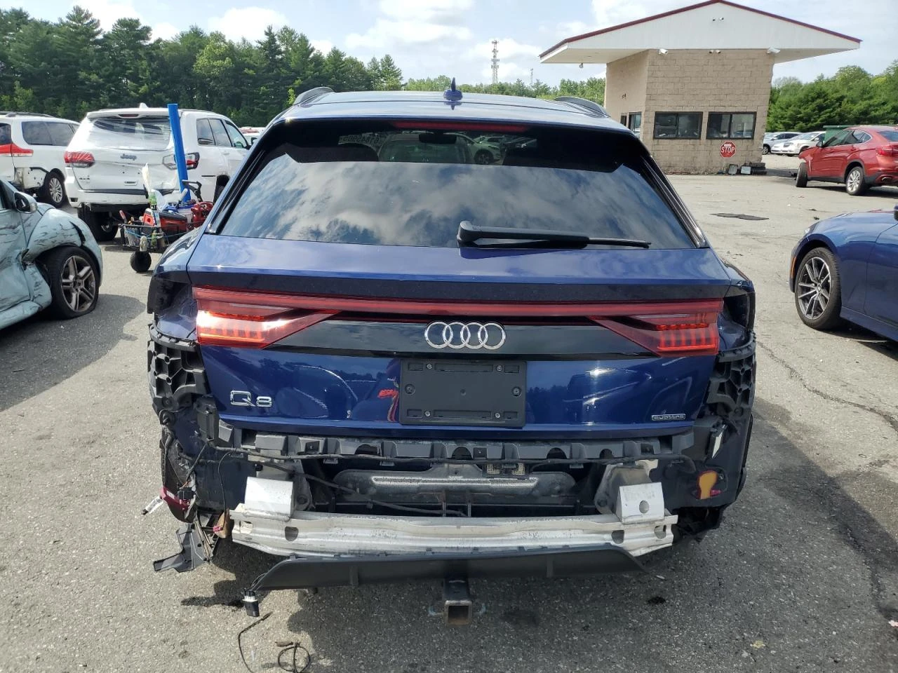Audi Q8 PREMIUM PLUS S-LINE* MATRIX* DSITONIC* KEYLESS - изображение 5