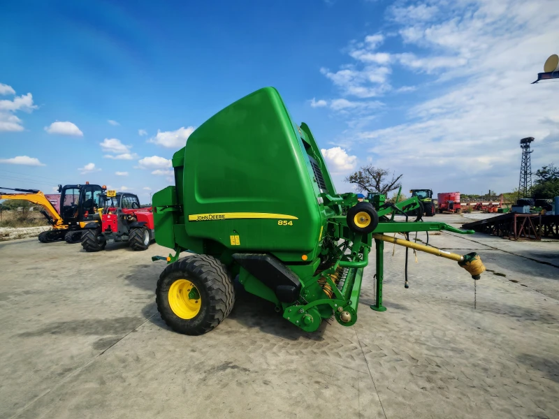 Балировачка John Deere 854-13000 бали с първоначална вноска 20 %, снимка 2 - Селскостопанска техника - 52070569
