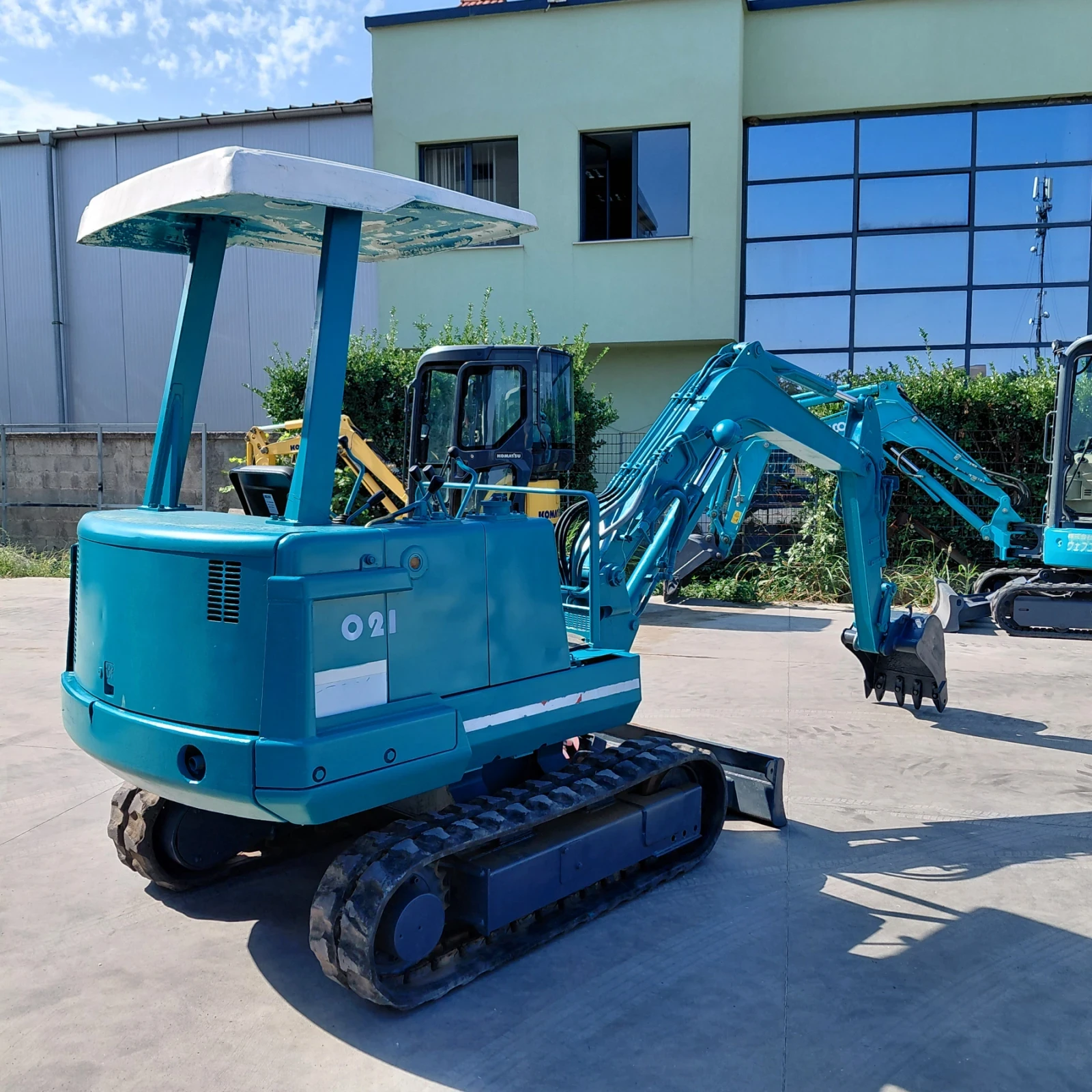 Багер Kubota KX-021 * НАЛИЧЕН * , снимка 5 - Индустриална техника - 54270700