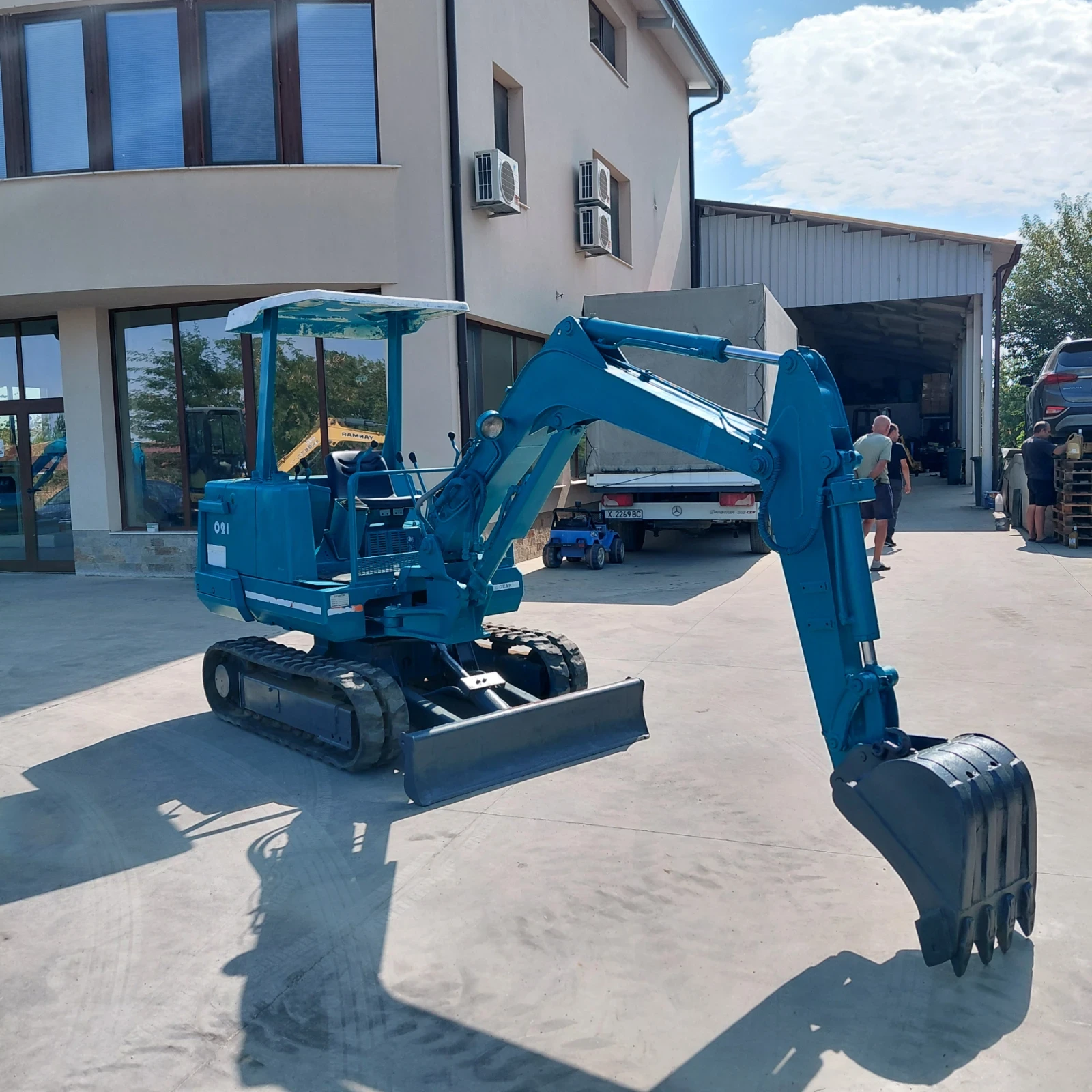 Багер Kubota KX-021 * НАЛИЧЕН * , снимка 7 - Индустриална техника - 54270700