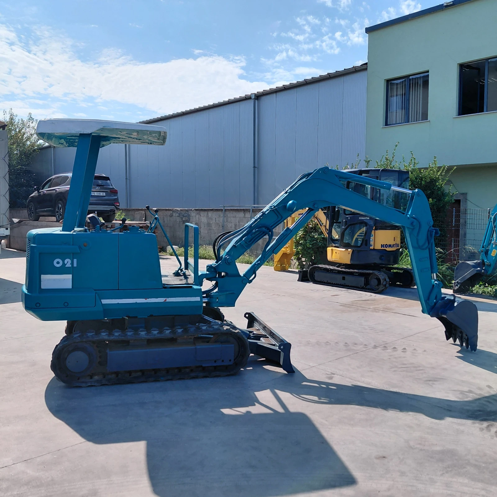 Багер Kubota KX-021 * НАЛИЧЕН * , снимка 6 - Индустриална техника - 54270700