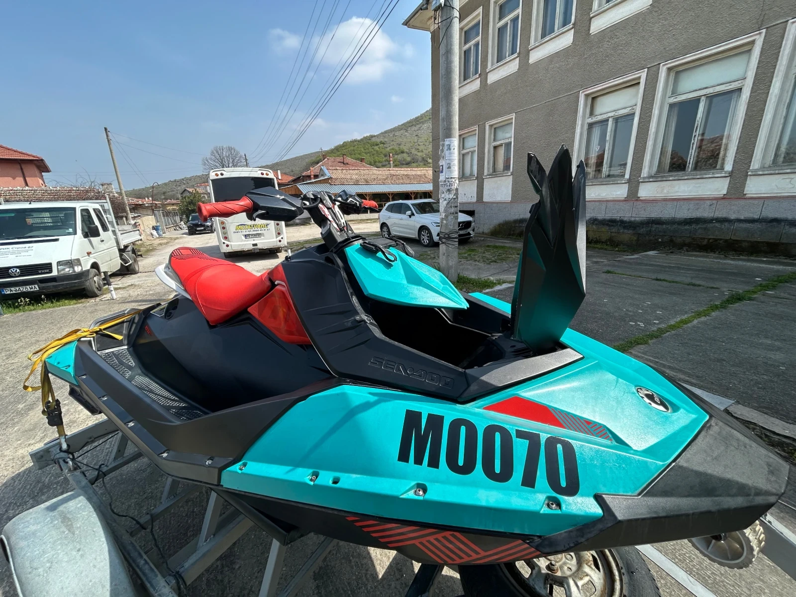 Джет Bombardier Sea Doo Spark Trixx, снимка 8 - Воден транспорт - 54179499