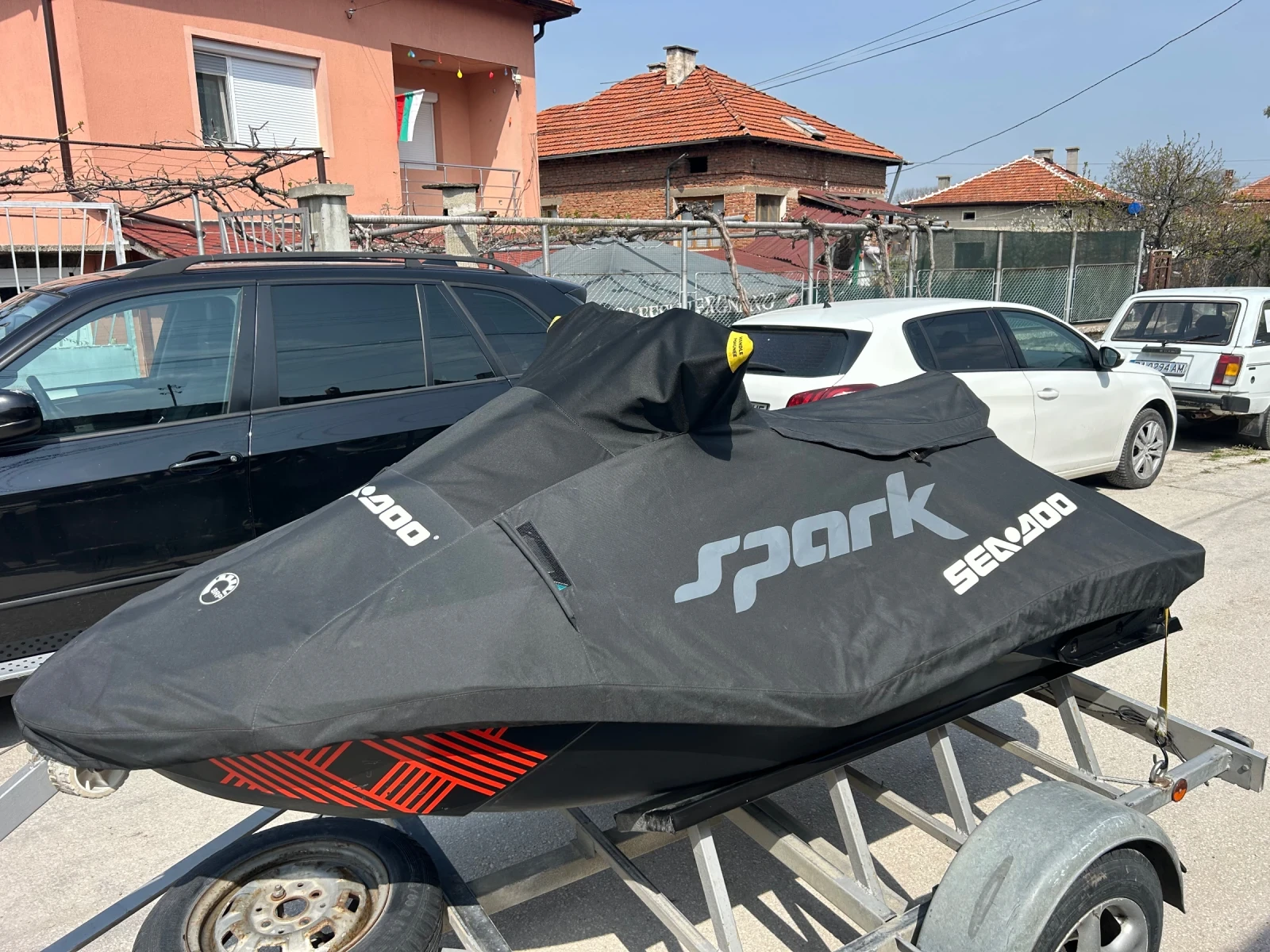Джет Bombardier Sea Doo Spark Trixx, снимка 12 - Воден транспорт - 54179499