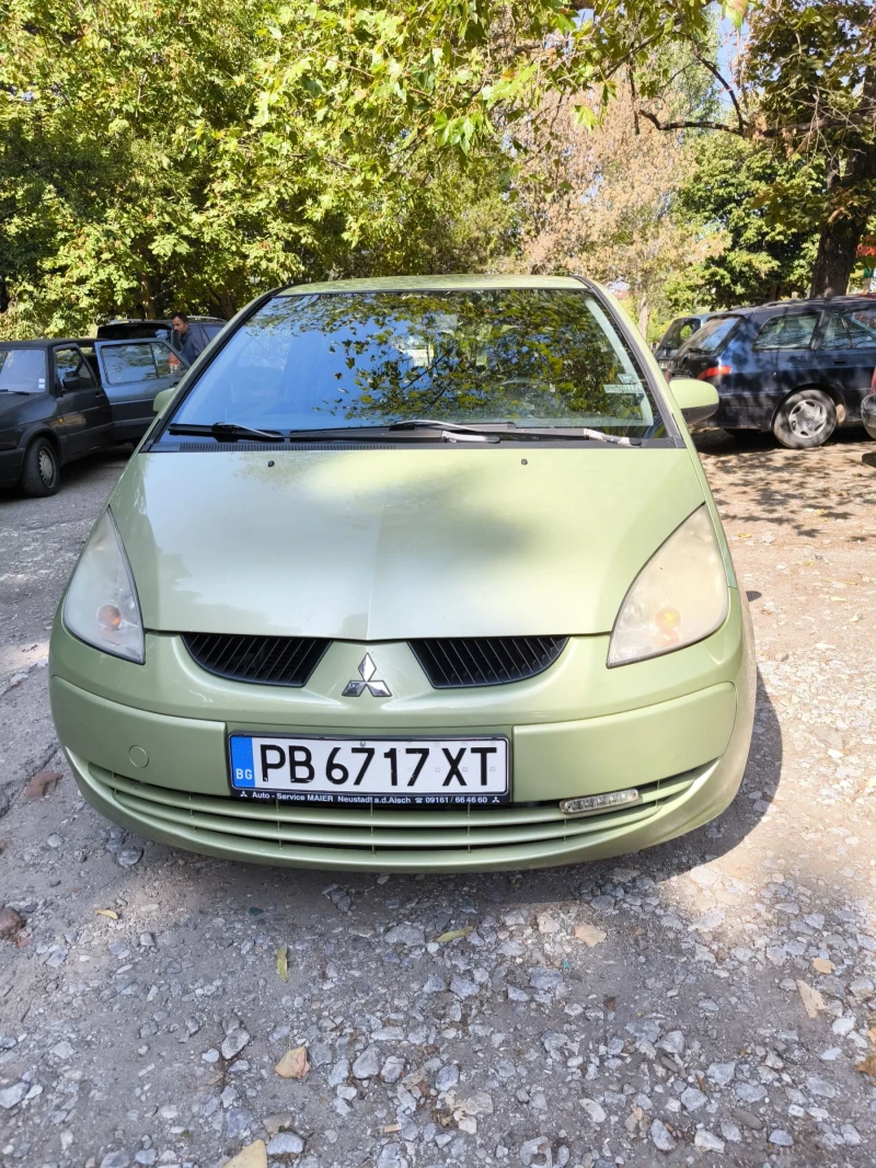 Mitsubishi Colt 1.3 бензин с климатик и регистрация, снимка 1 - Автомобили и джипове - 47128854