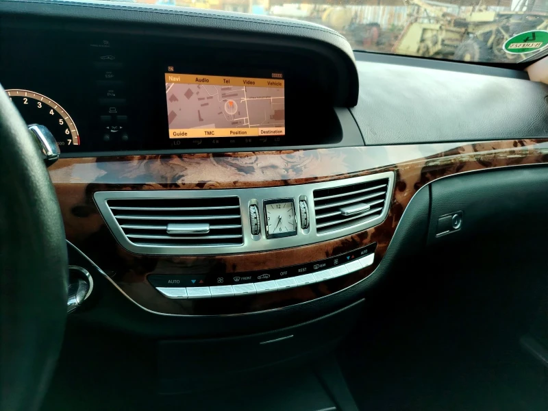 Mercedes-Benz S 350  Дистроник, вакуум, камера, ксенон! , снимка 12 - Автомобили и джипове - 52658504