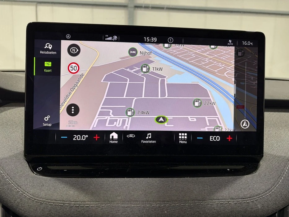 Skoda Enyaq IV80 82KW SOH 93% ПРОБЕГ 535КМ., снимка 12 - Автомобили и джипове - 54635612