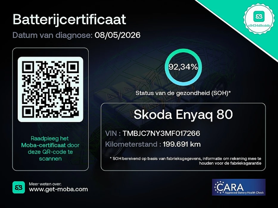 Skoda Enyaq IV80 82KW SOH 93% ПРОБЕГ 535КМ., снимка 17 - Автомобили и джипове - 54635612